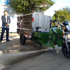 驚喜！湖北程力600L電動(dòng)三輪高壓清洗車，物業(yè)管理的得力助手，價(jià)格優(yōu)惠不容錯(cuò)過！